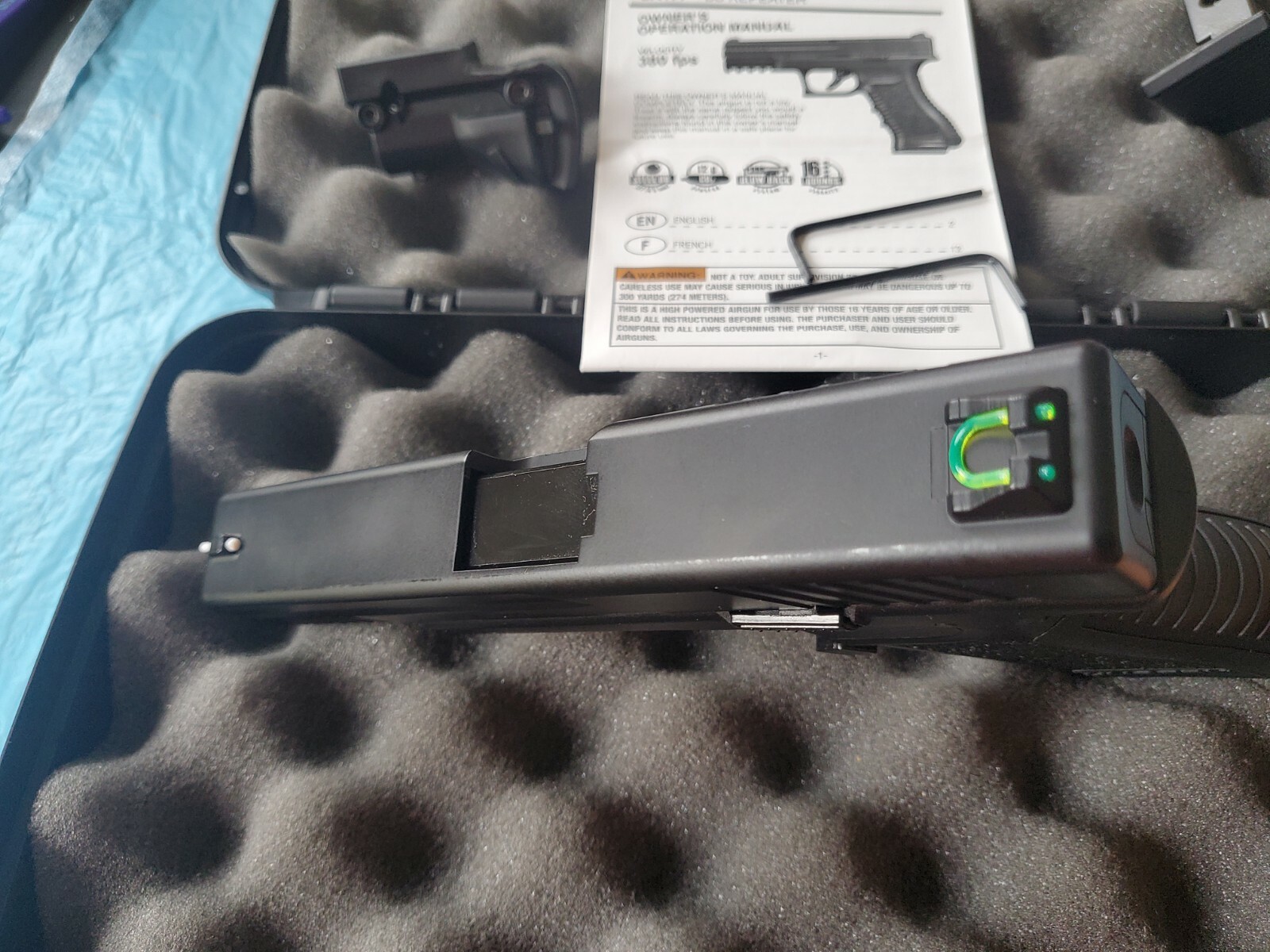 Umarex SA177 BB Gun Repeater Blow Back Co2 (Rare Pistol) collectors