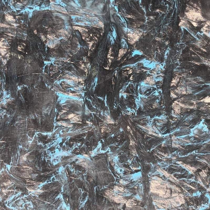 Dark Matter BLUE- Marbled Carbon Fiber by Fatcarbon®