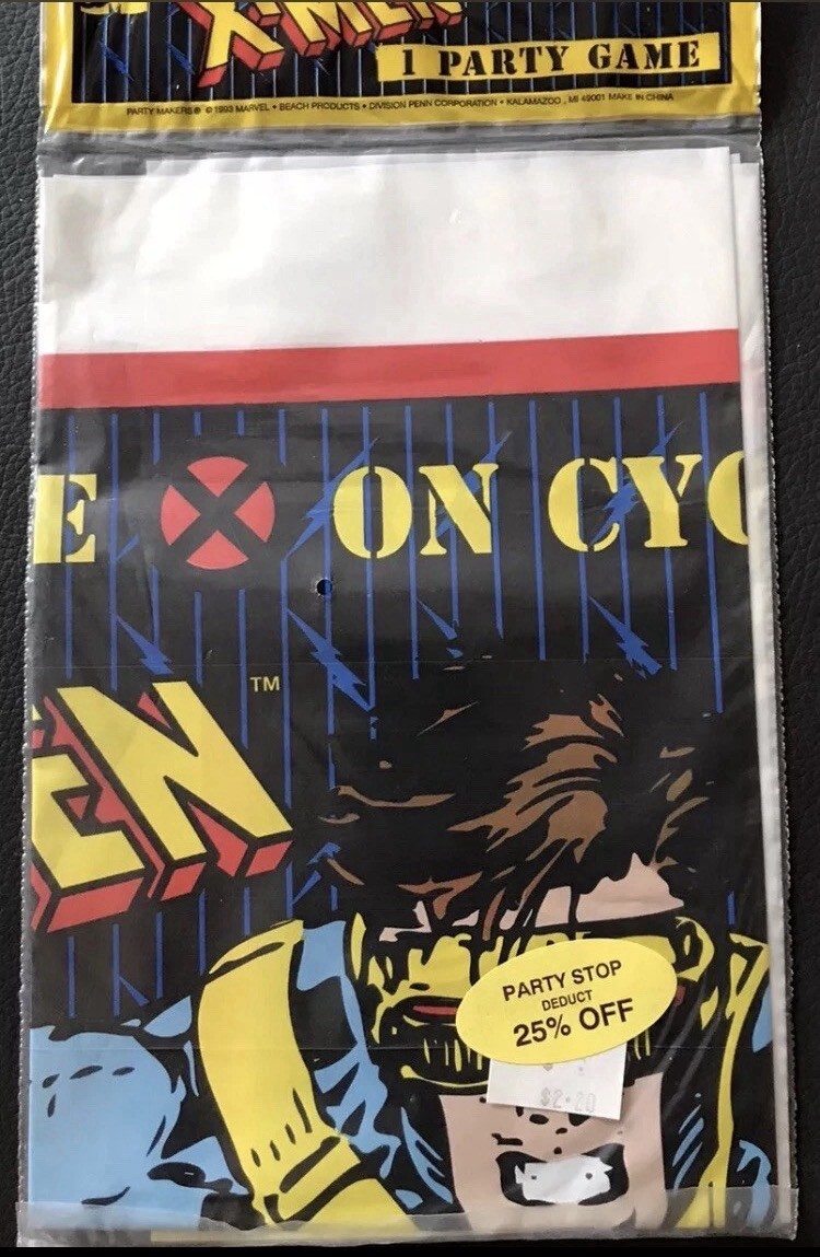 X-Men Party Game 1993 90s VINTAGE NEW OLD STOCK Marvel Comics NIP SEALED NOS