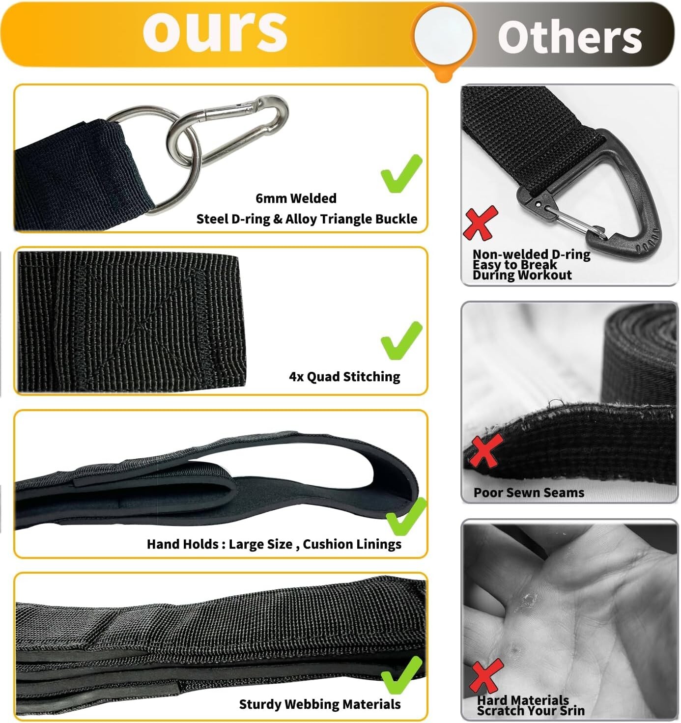 Tricep Rope Cable Attachment Tricep Pull Down Rope Extension Straps Cable Gym