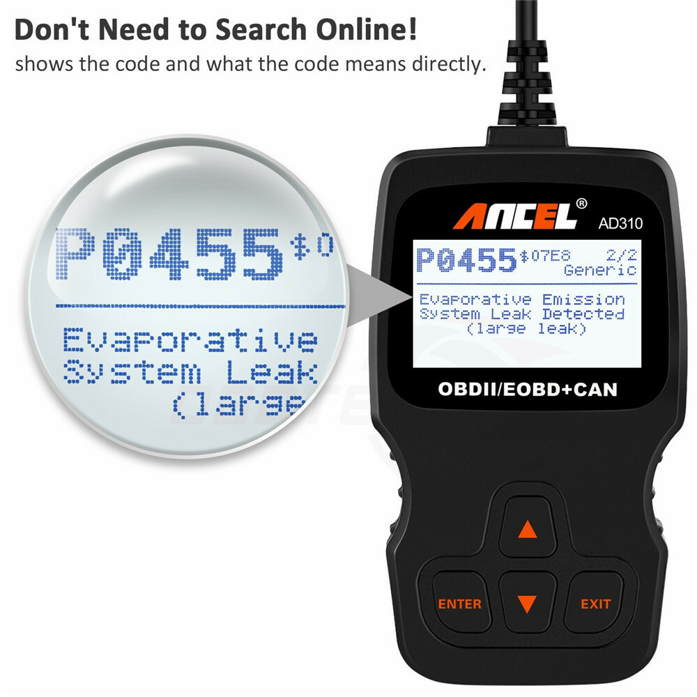 Ancel AD310 Car OBD2 Scanner Code Reader Auto Diagnostic Scan Tool Check Engine