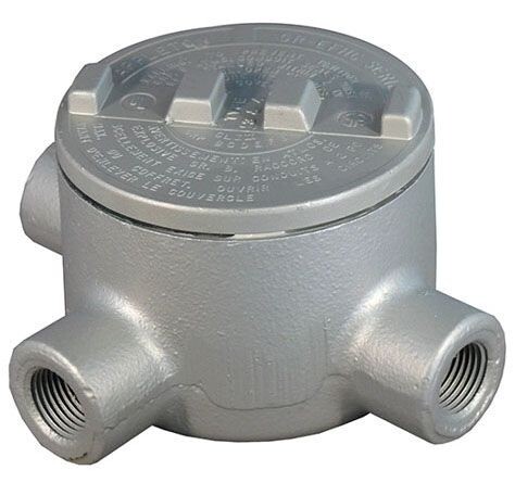 Appleton GRT125, Exp Proof Conduit Outlet Box, Gr Box Cast Mall 1-1/4"Hub, 1 PC