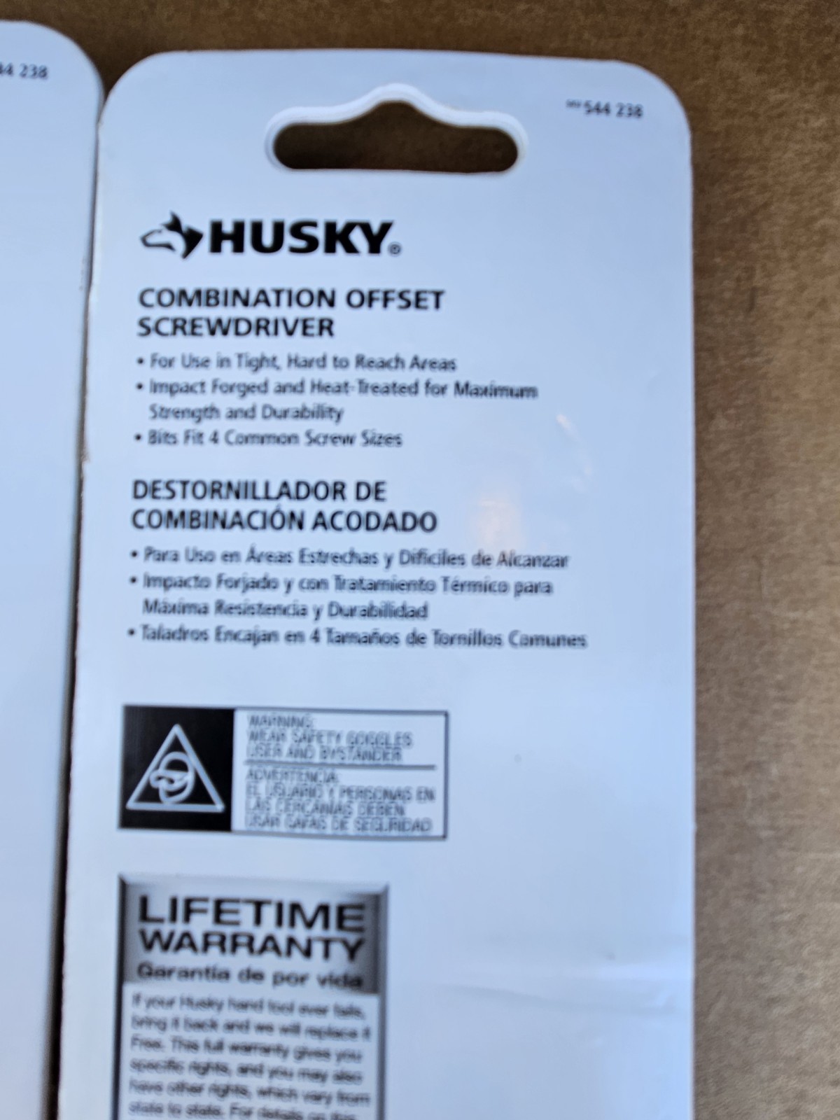 2 Pack Husky PRO 4 In 1 USA Made Combination Offset Screwdriver NEW In Package