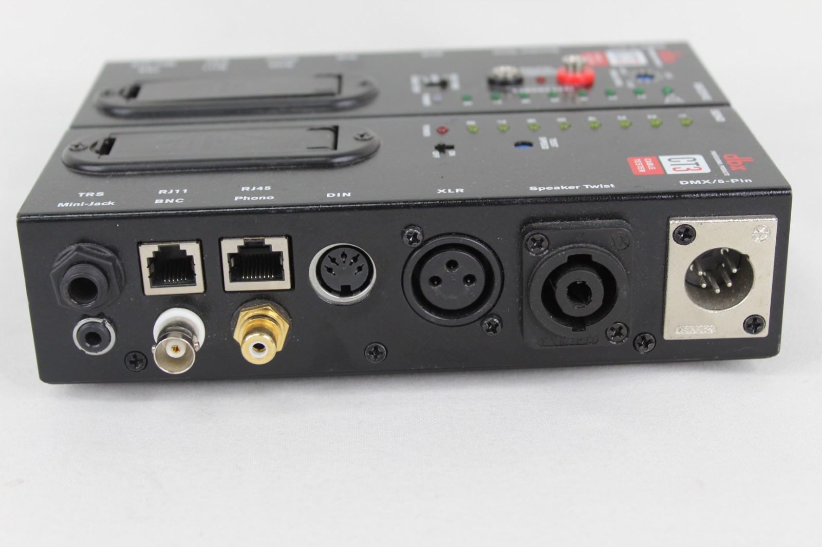 DBX CT3 Advanced Cable Tester 5-Pin Receive & Send Unit Set ** Tested & Works