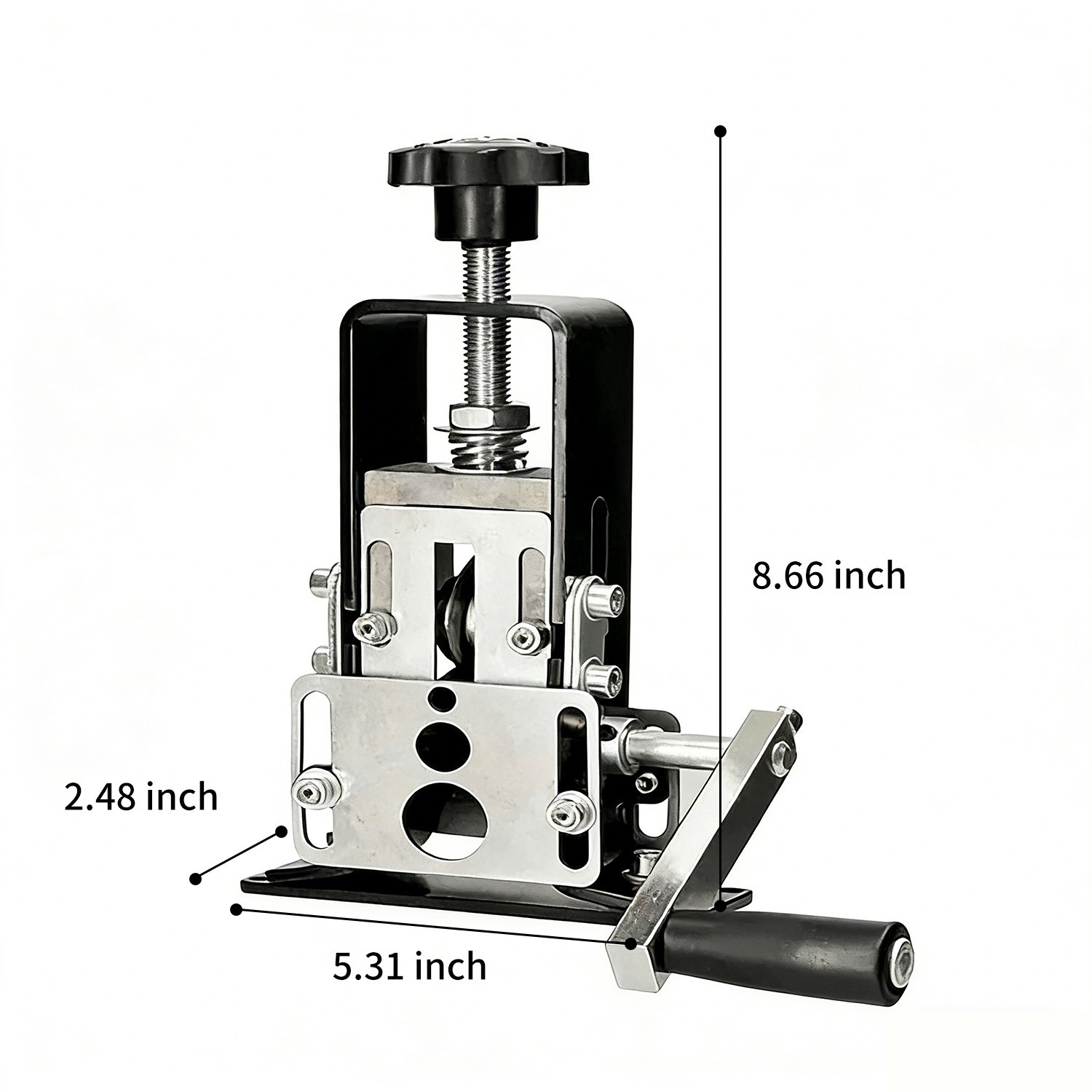 Manual Wire Stripping Machine Portable Hand Crank Scrap Cable Stripper 1mm-21mm