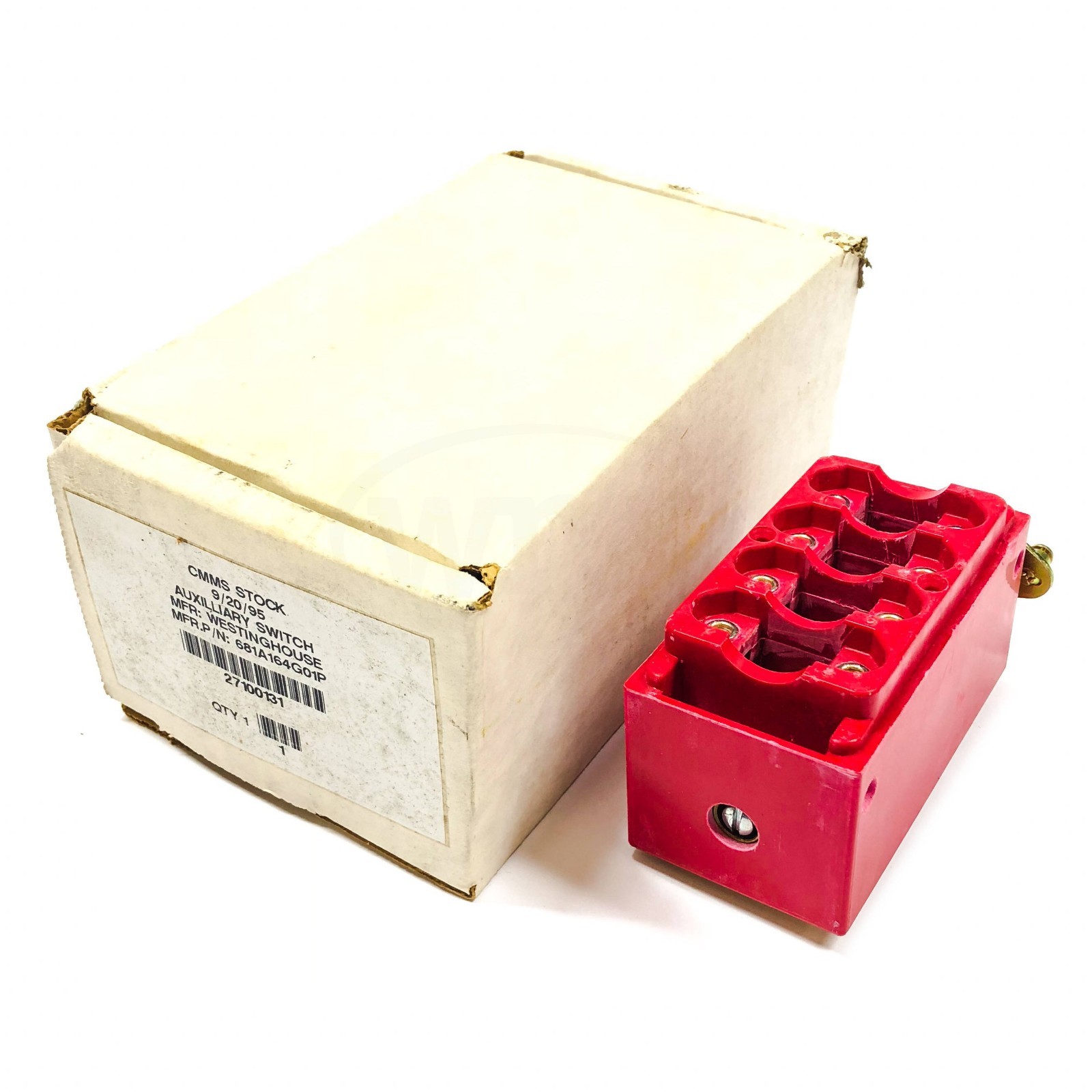 Westinghouse 681A164G01P Auxiliary Switch, 4-Pole