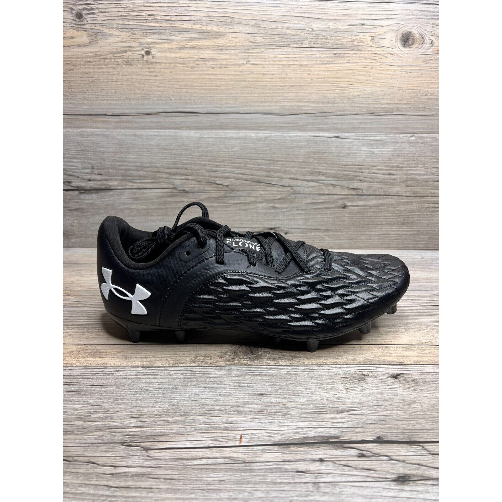 Under Armour Clone Magnetico Premier 2 FG Mens Size 9.5 Black 3025641 001