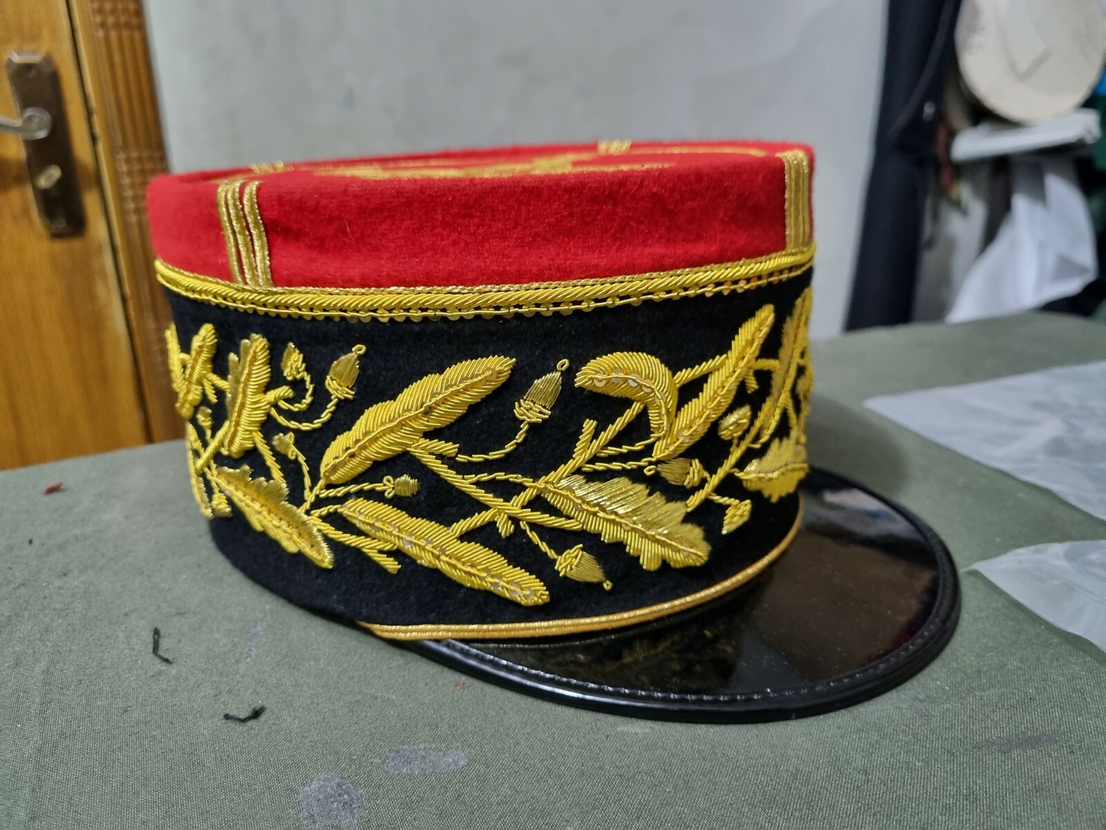 WW1Inspector general of the army Postal service Kepi