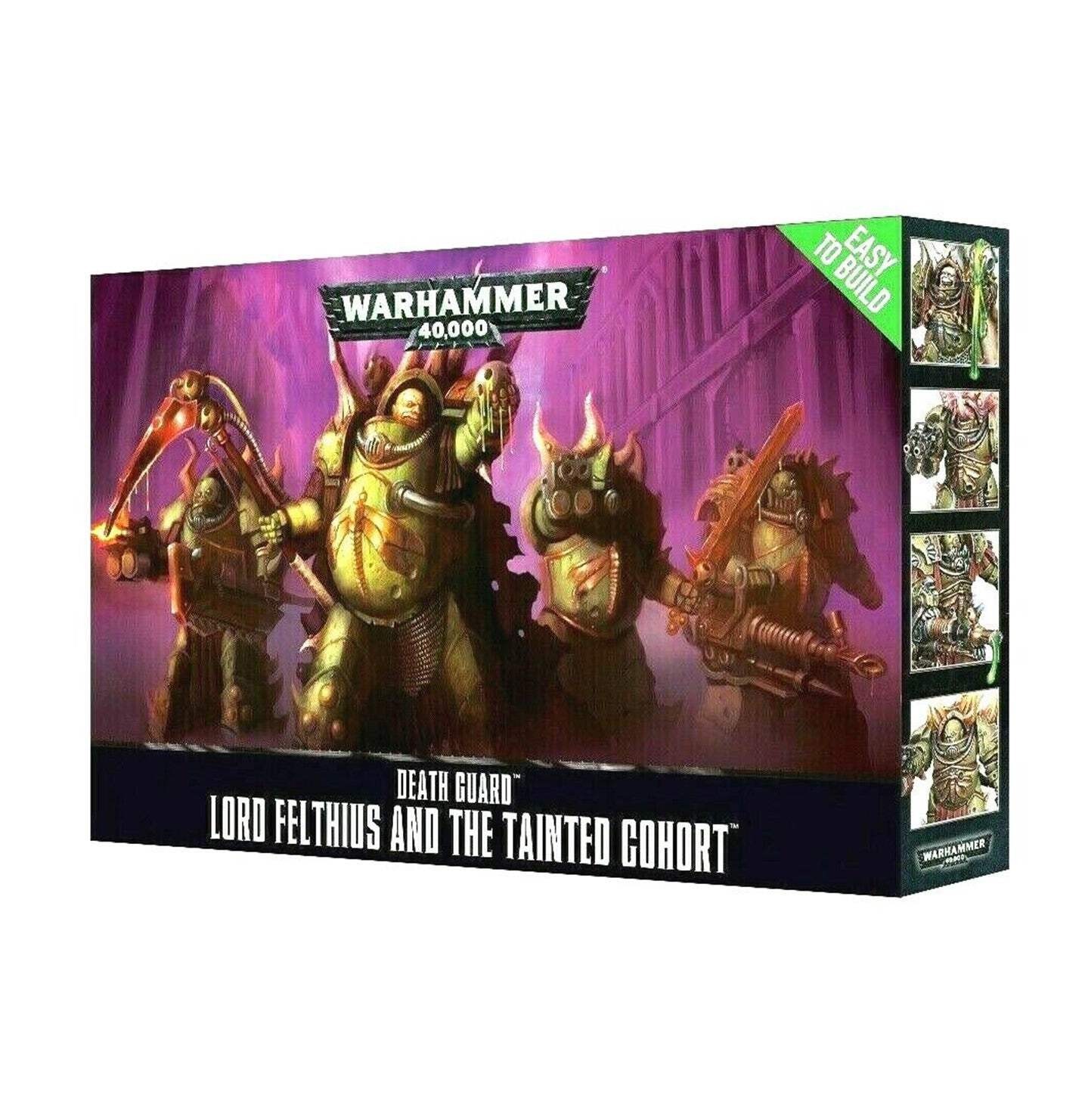 Lord of Contagion and Blightlord Terminators or Lord Felthius Death Guard Warham