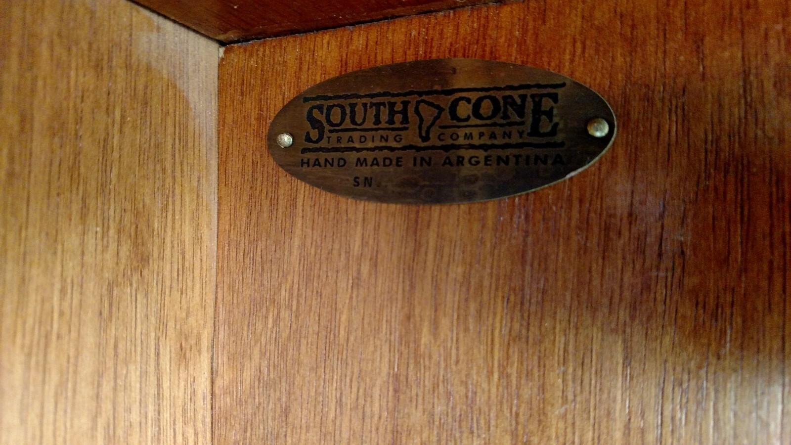 South Cone Monaco Half-Moon Leather Chest