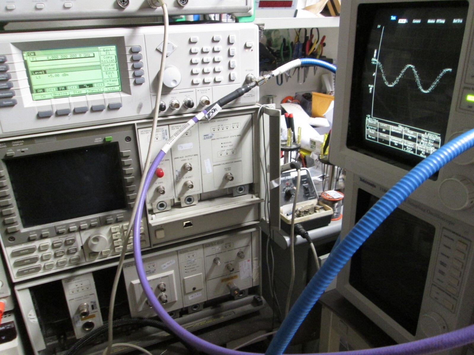 Tektronix SD-32 Sampling Head TESTED for Tektronix 11801A/B/C oscilloscope 40GHz