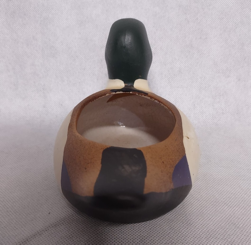 Lipco Mallard Duck Planter Ceramic