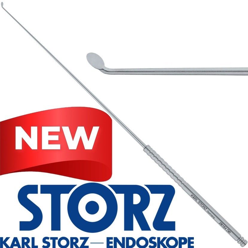 KARL STORZ 28164DB ENT Nasal 3mm Round Spatula tip angled 45° Micro Dissector