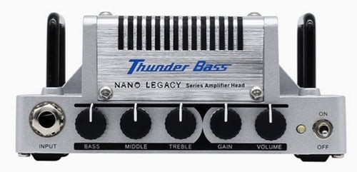 Hotone NLA-4 Bass Amplifier Head, Solid State, 5 Watts 3-band EQ Volume and Gain