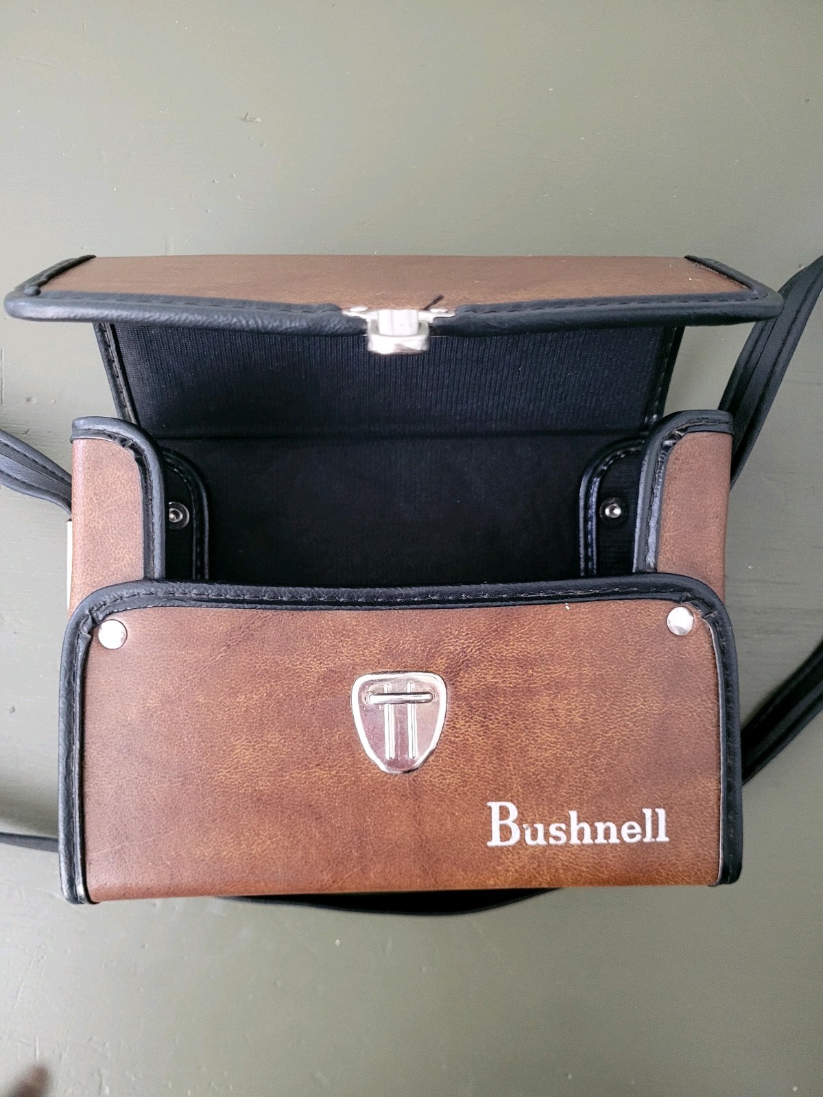 Bushnell Brown Binocular Case/Bag Model 84 with Shoulder Strap