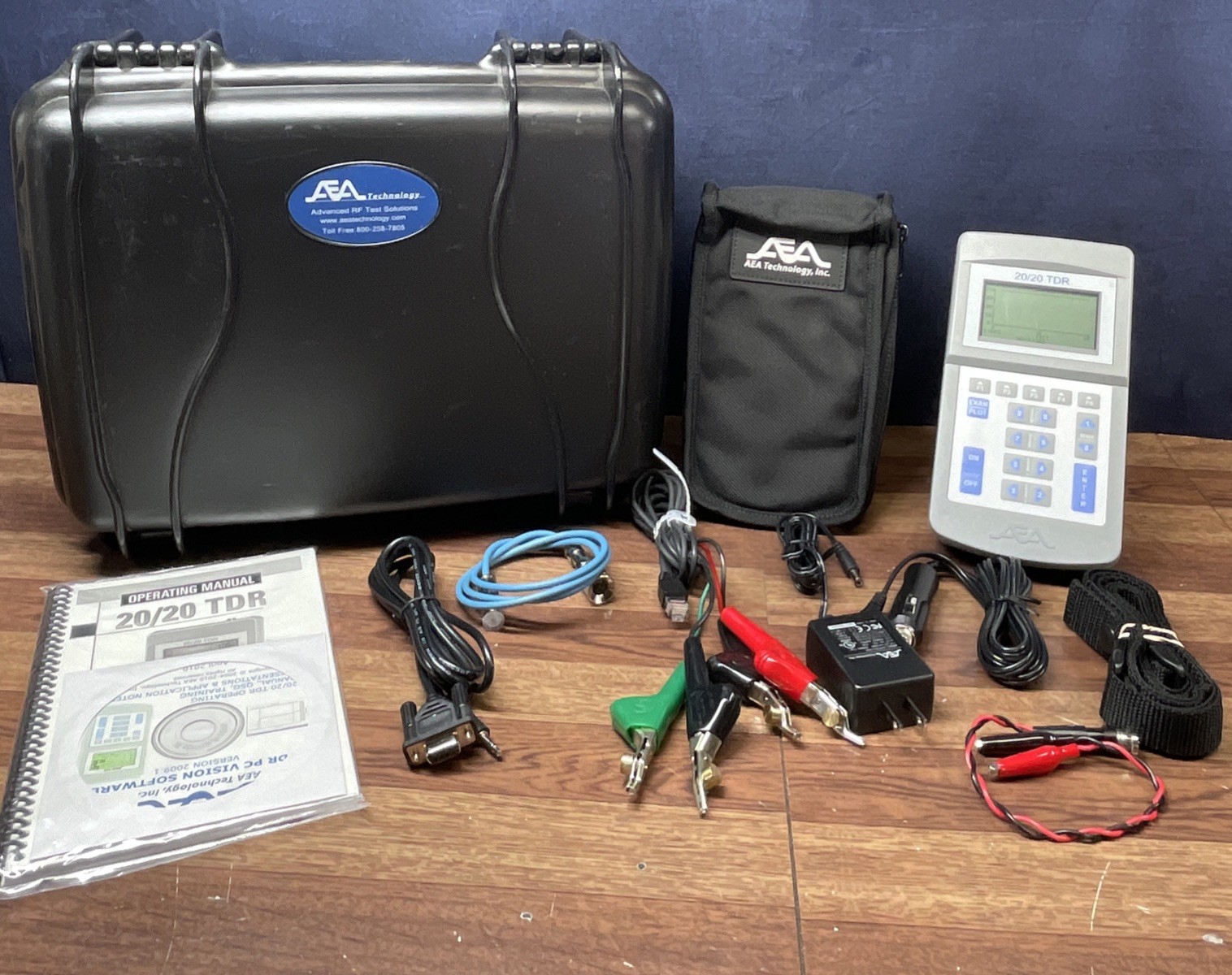AEA Technology 20/20F TDR Cable Fault Locator Time Domain Reflectometer