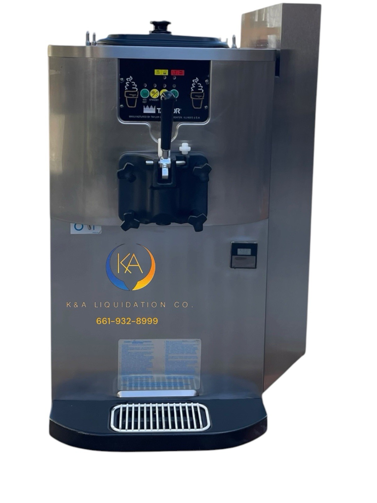 Taylor C707-27 Soft Serve ,Frozen Yogurt Ice Cream, Milk shakes , 1PH air cooled