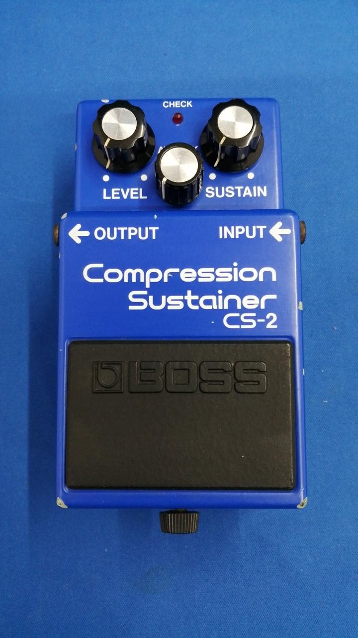 BOSS CS-2 Compressor effects pedal Made in Japan Used