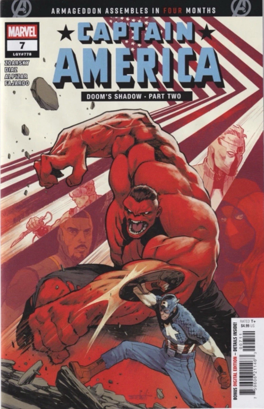 Captain America #7 Valerio Schiti CVR A