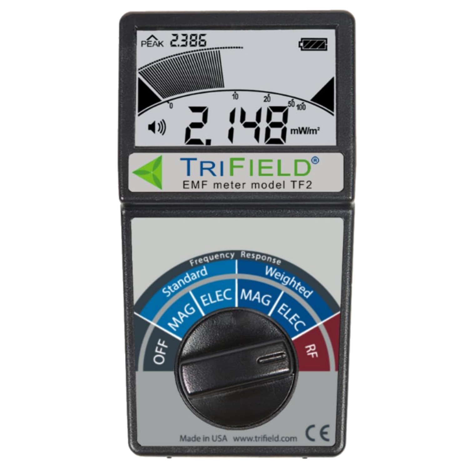 EMF Radiation Detector - 4G/5G Cell Phones, WiFi, Bluetooth