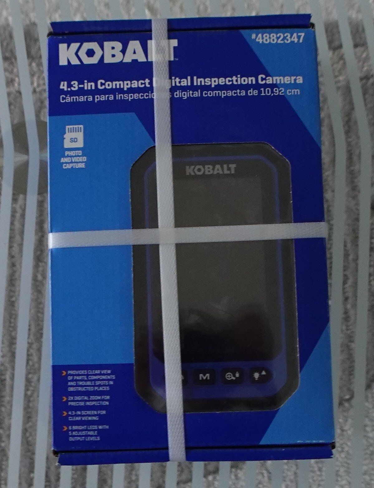 Kobalt Digital Inspection Camera 4.3" LCD Screen w/32gb Card