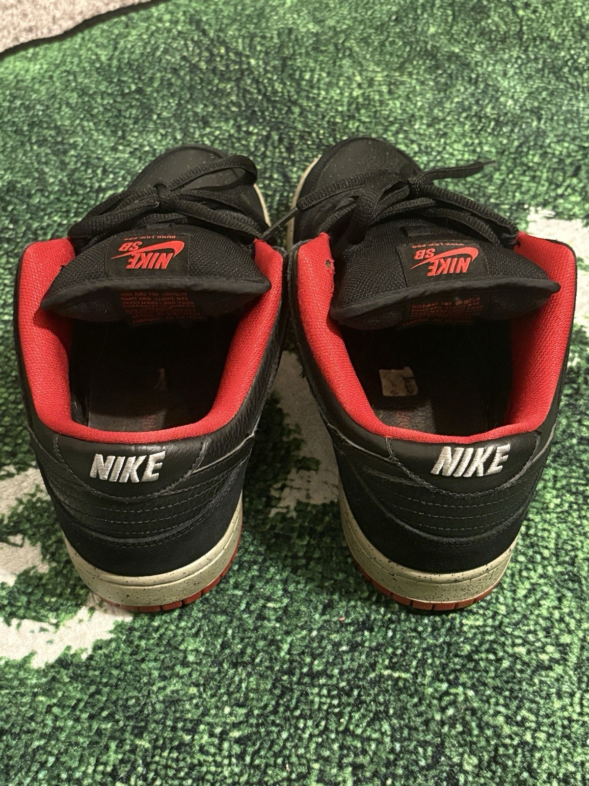 Size 8.5 - Nike SB Dunk Low Black Cement 2015