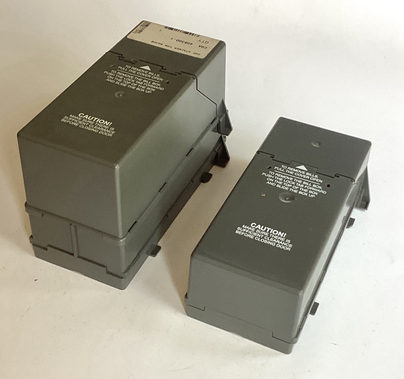 Coinco MagPro MAG32R bill acceptor/validator with 2 StackerBoxes Untested