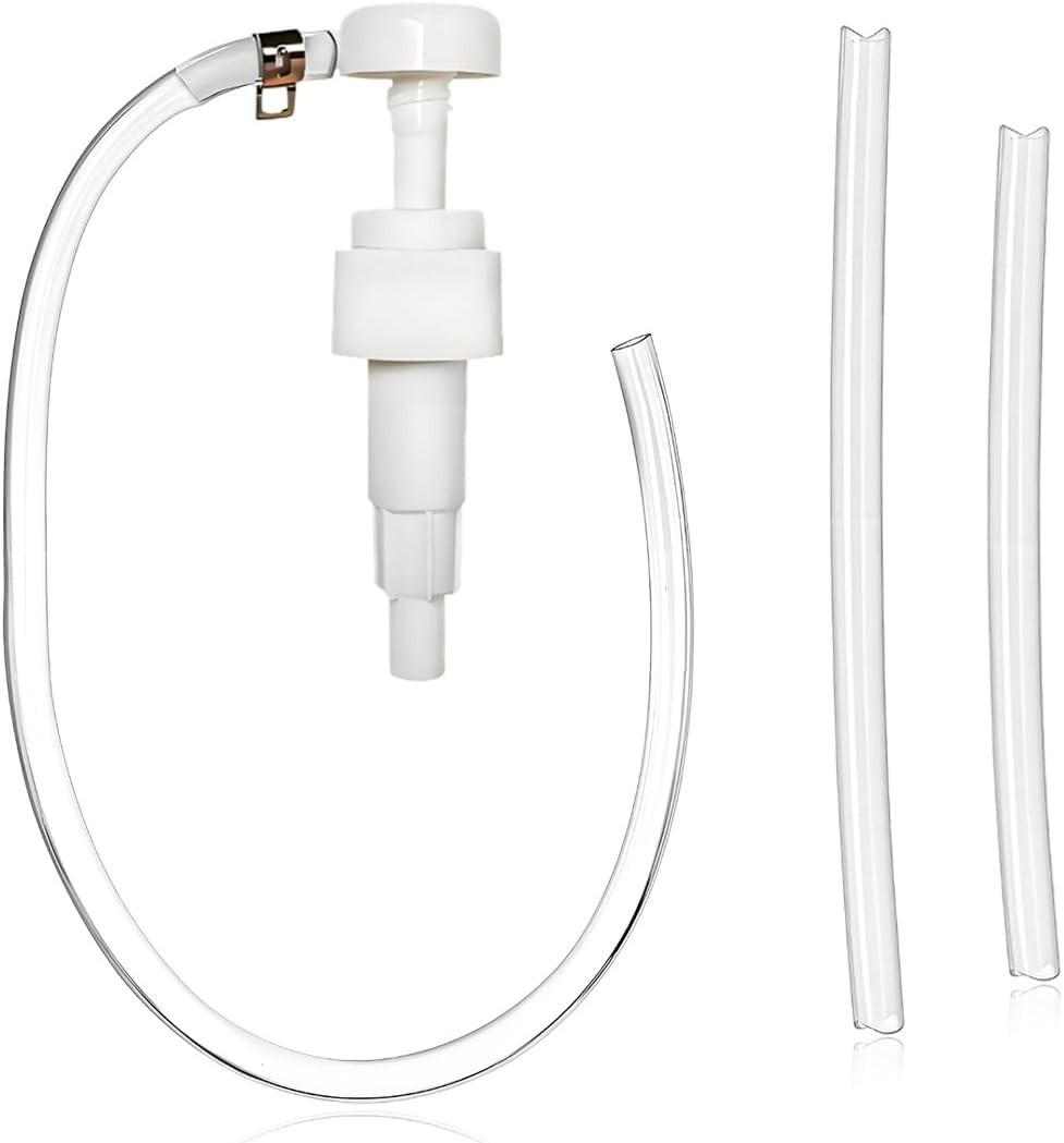 Manual Fluid Transfer Pump - Compact Design with Multiple Tubes for Efficiency