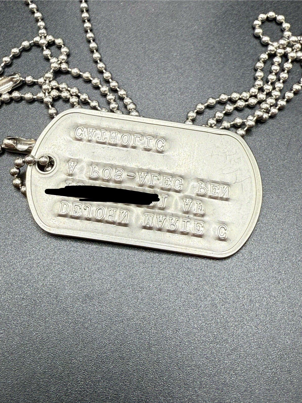 Desert Storm Nurse Dog Tags, Air Force