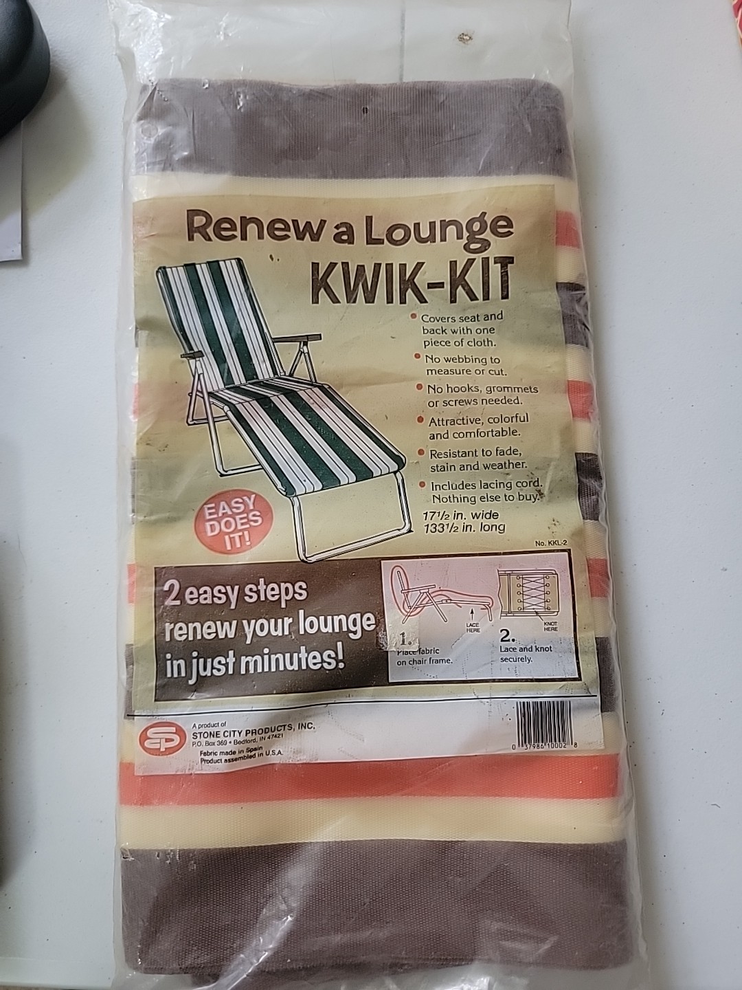 Renew A Lounge Kwik-Kit Brown,Orange,Cream 2 Step Process