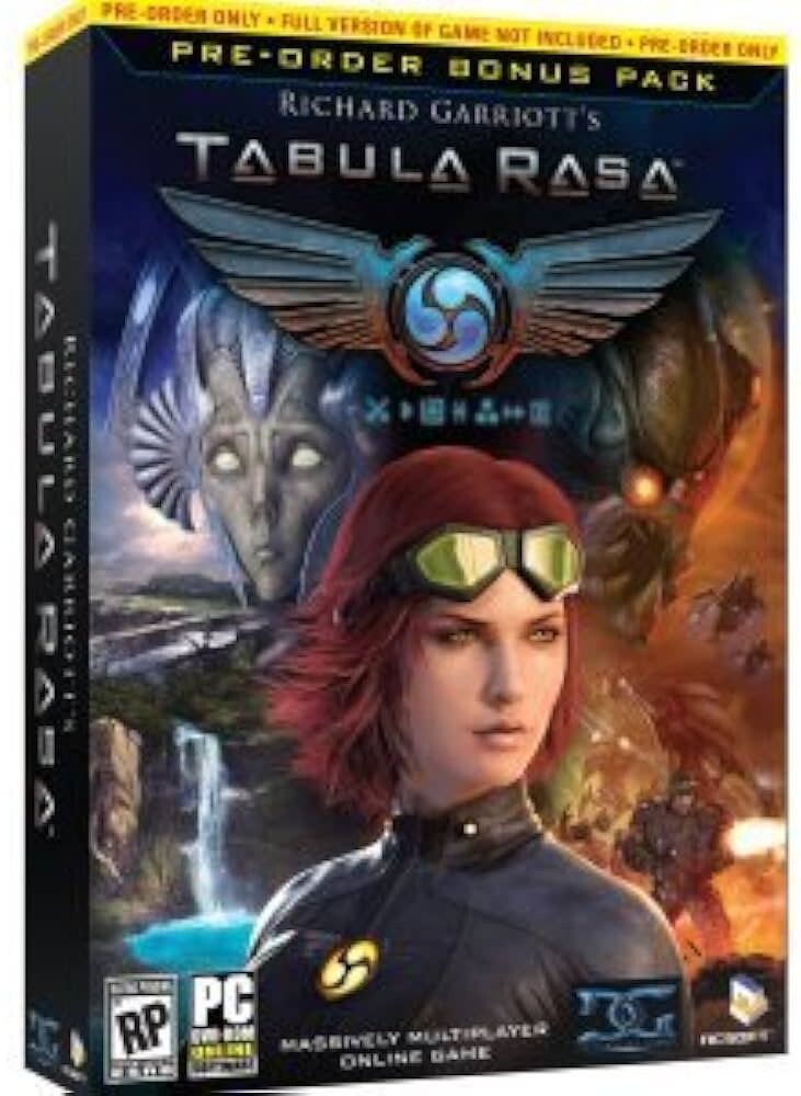 Tabula Rasa Pre-Order Bonus Pack NIB NEW Role Play T-Teen