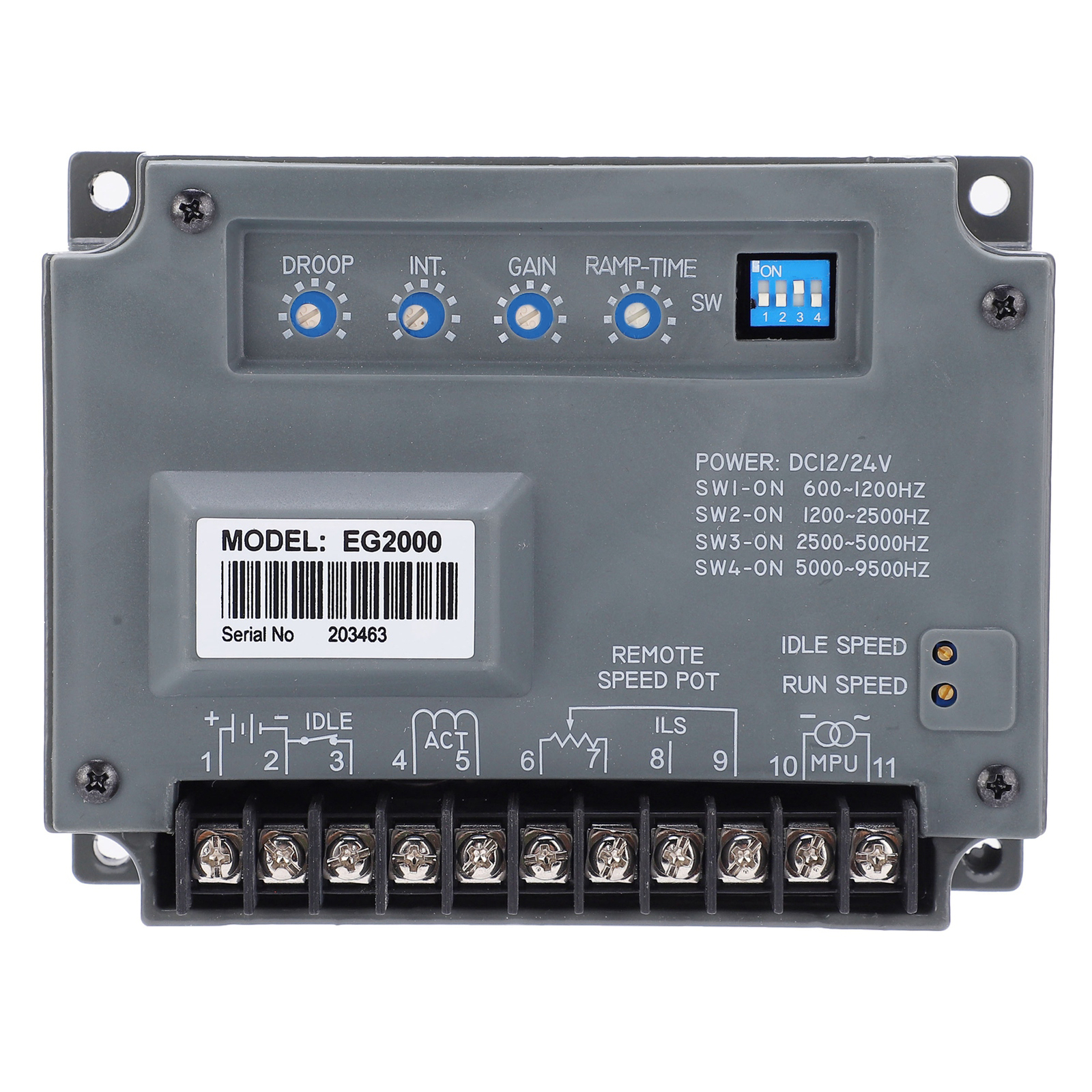 Engine Speed Controller Electronic Governor Generator Control Regulator