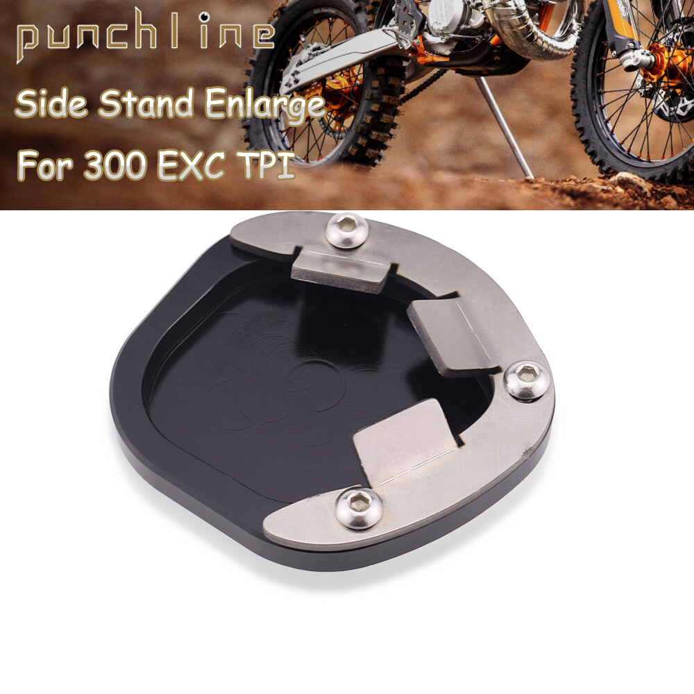 For 300 EXC TPI /SIX DAYS Side Stand Enlarge Kickstand Sidestand Foot Enlarger