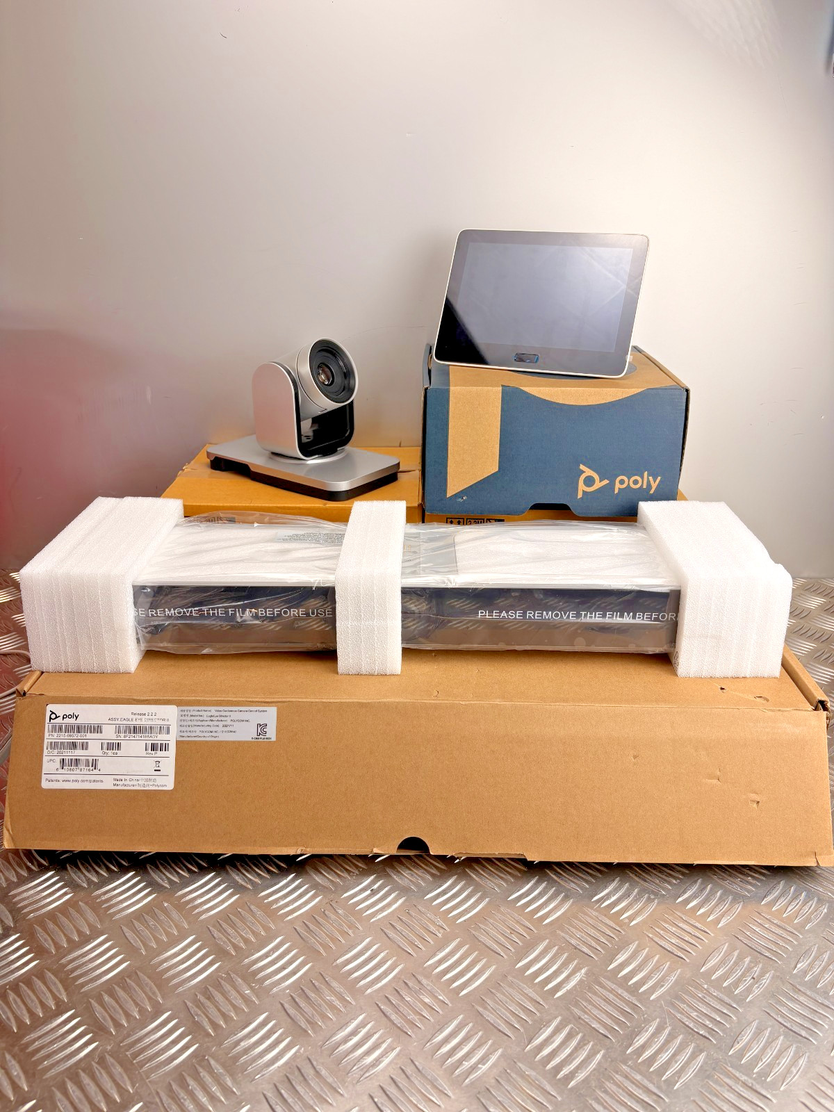 Poly EagleEye Director II Video Conferencing Kit 2x EagleEye IV 12X GC8 Touch Co