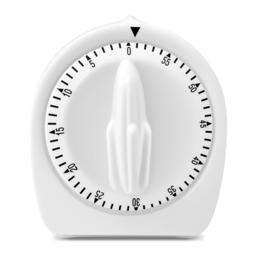 Kitchen Timers for Cooking,60 Minute Wind Up Timer,Visual Mechanical