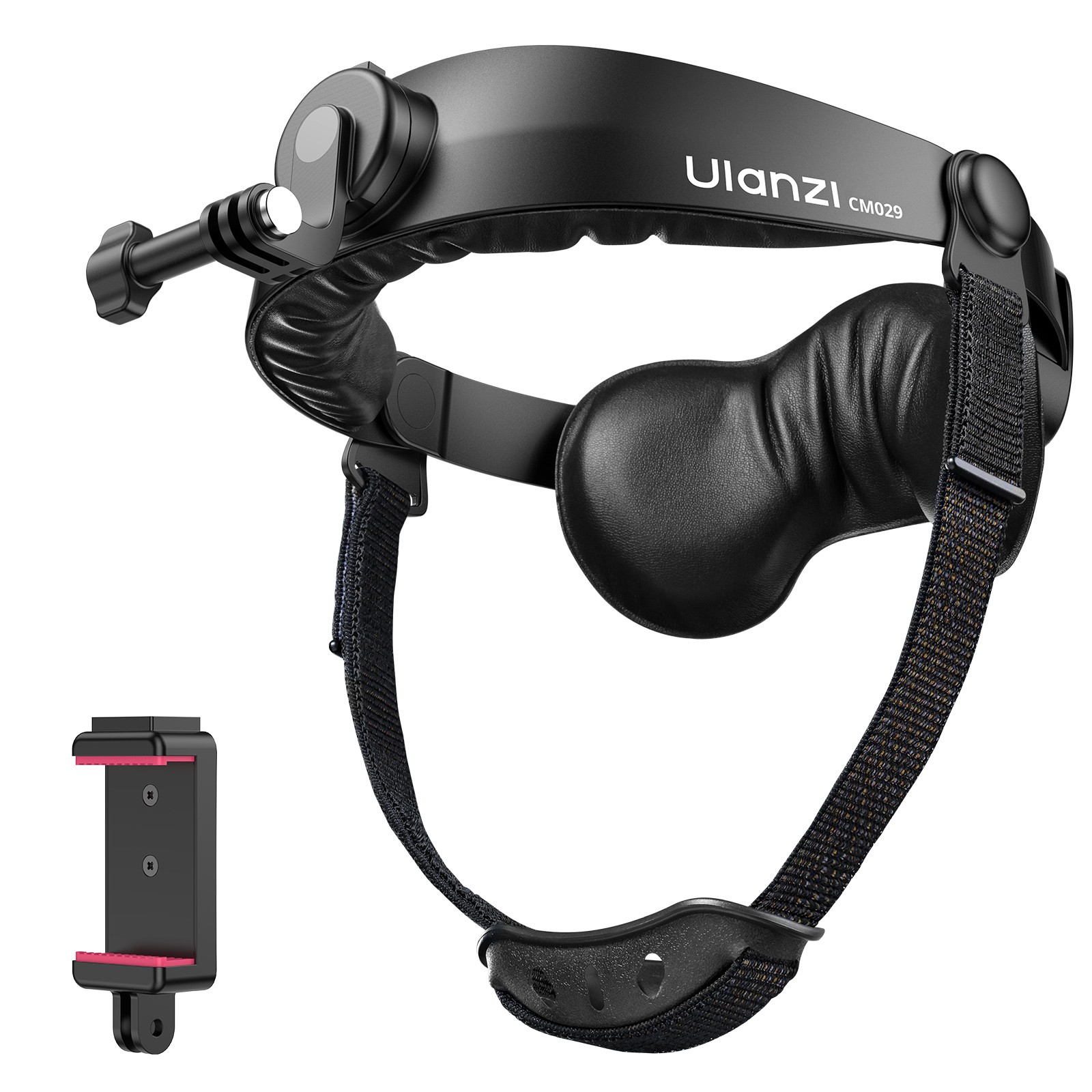 Ulanzi CM029 Adjustable Head Strap Mount for Action Cameras & Smartphones