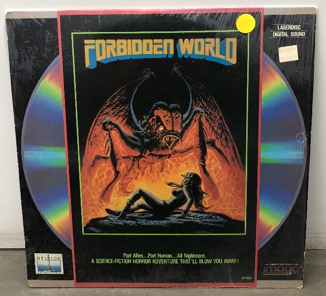 Forbidden World (1982) Laserdisc Rare ID7561NL Roger Forman