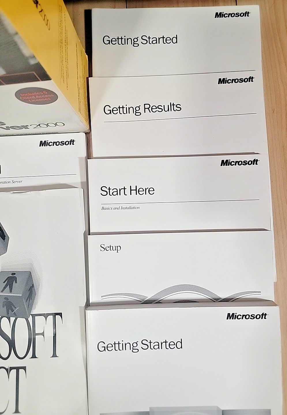 Microsoft BackOffice Server 2000 - Software 5 Clients - CD 6-Disc Set & Key READ