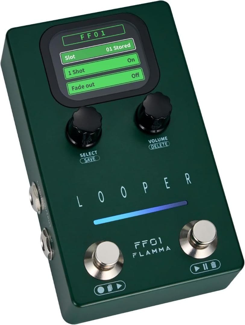 FLAMMA Looper Guitar Pedal FF01 40 Slot Loop Pedal