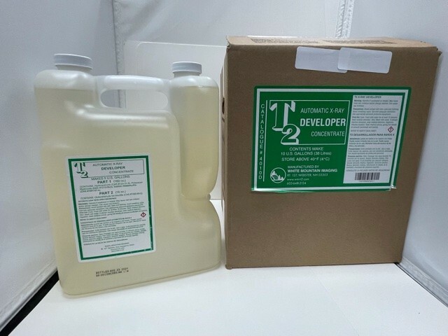 X-ray Developer & Fixer Concentrate Combo-Case-Pak, 10 Gallons Each 4010D-4010F
