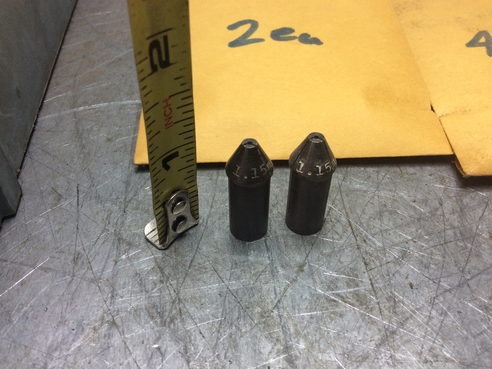 Black Diamond Drill Bit Sharpener Grinder 3/8” OD Collets Metric $7ea