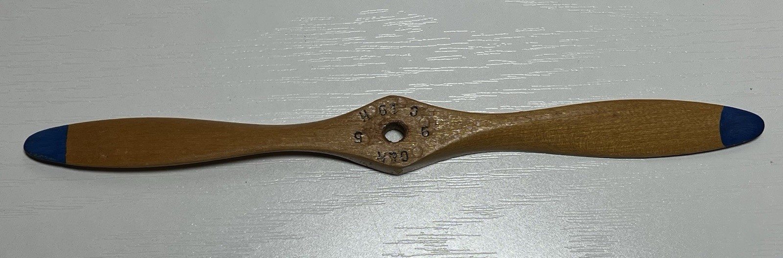 Vintage O&R Ohlsson & Rice 9x5 Wooden Model Airplane Propeller 9” Gas Engine