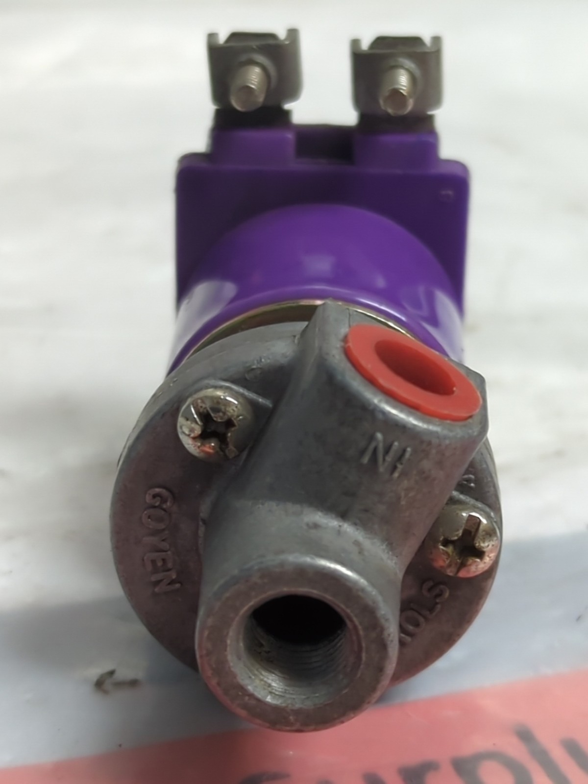 GOYEN CONTROLS,MODEL RCA 3D2,SOLENOID COIL & VALVE ASSEMBLY NOS