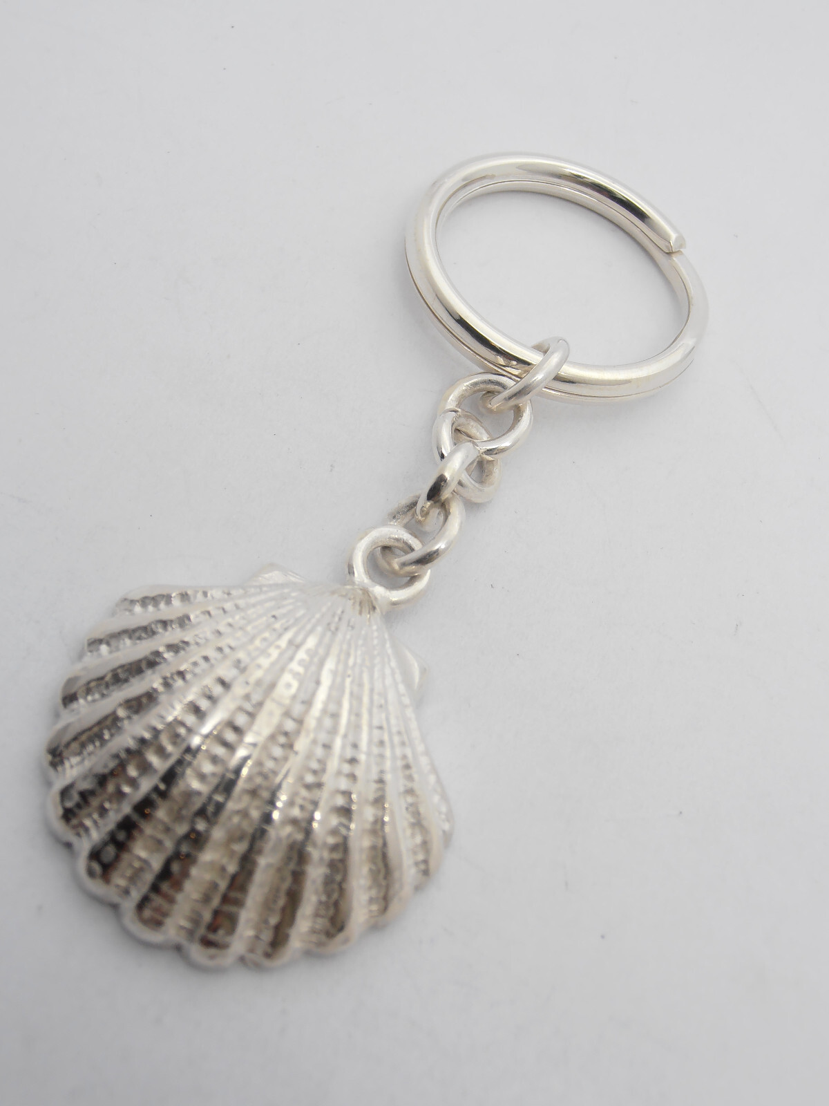 Capasanta: 925 Silver Keychain - Shell - St. James - Santiago