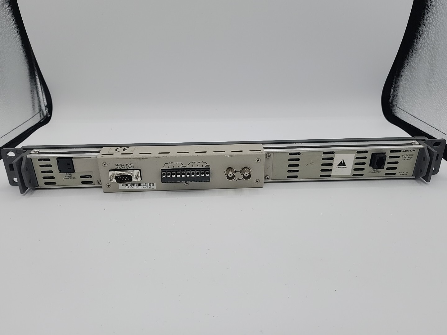 Leitch DFS 3005 CONTROL controller PANEL DISPLAY for multiformat synchronizer AV