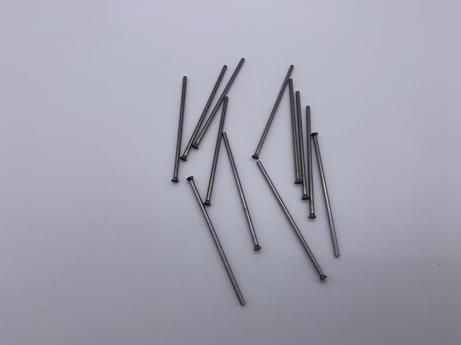 Royal .066" X  2" Long Bevel Headed Punches, Tool Steel, Lot Of 12 Pieces