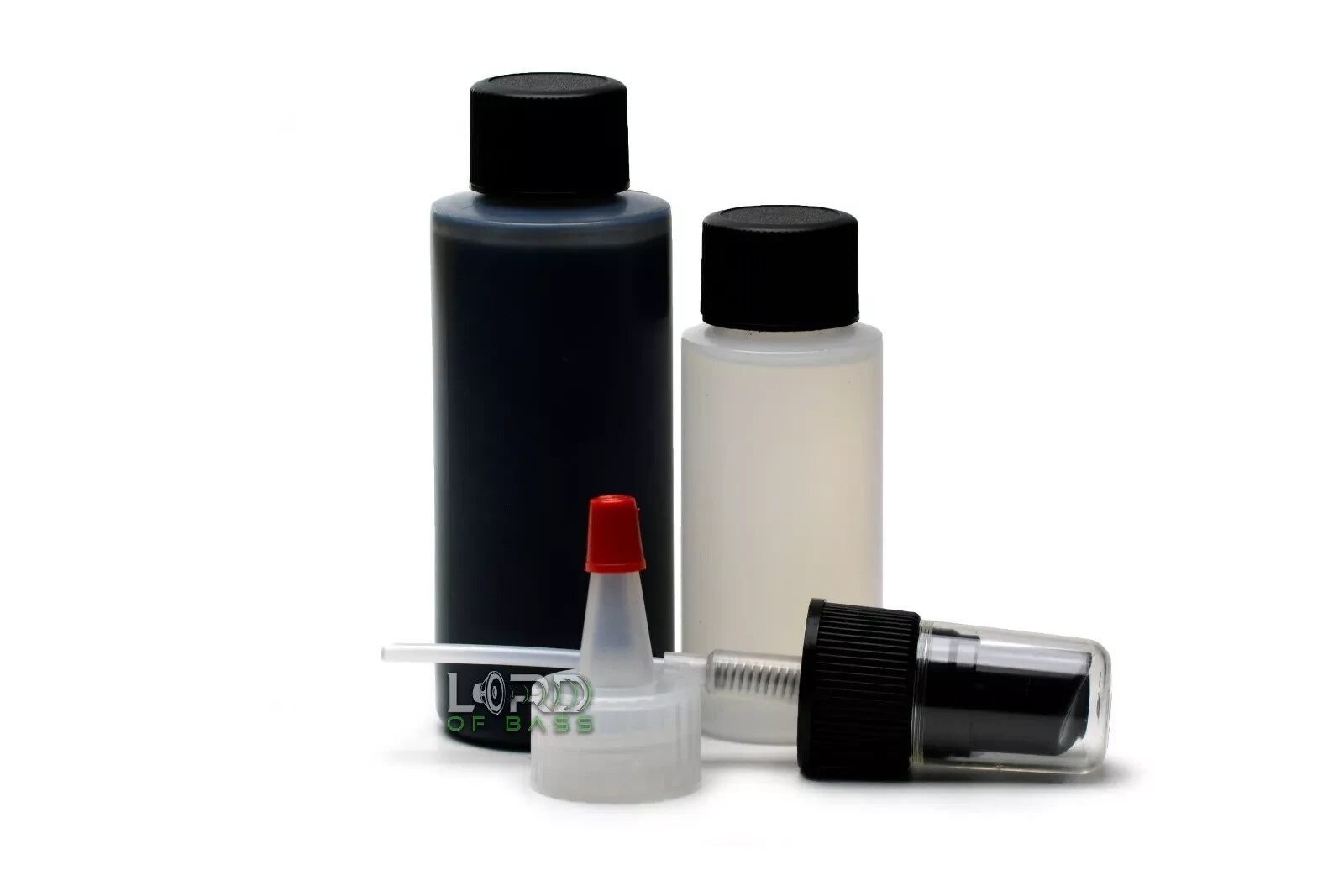 4oz Black Rubber CA Glue Kit Speaker Subwoofer Cyanoacrylate Adhesive Thin
