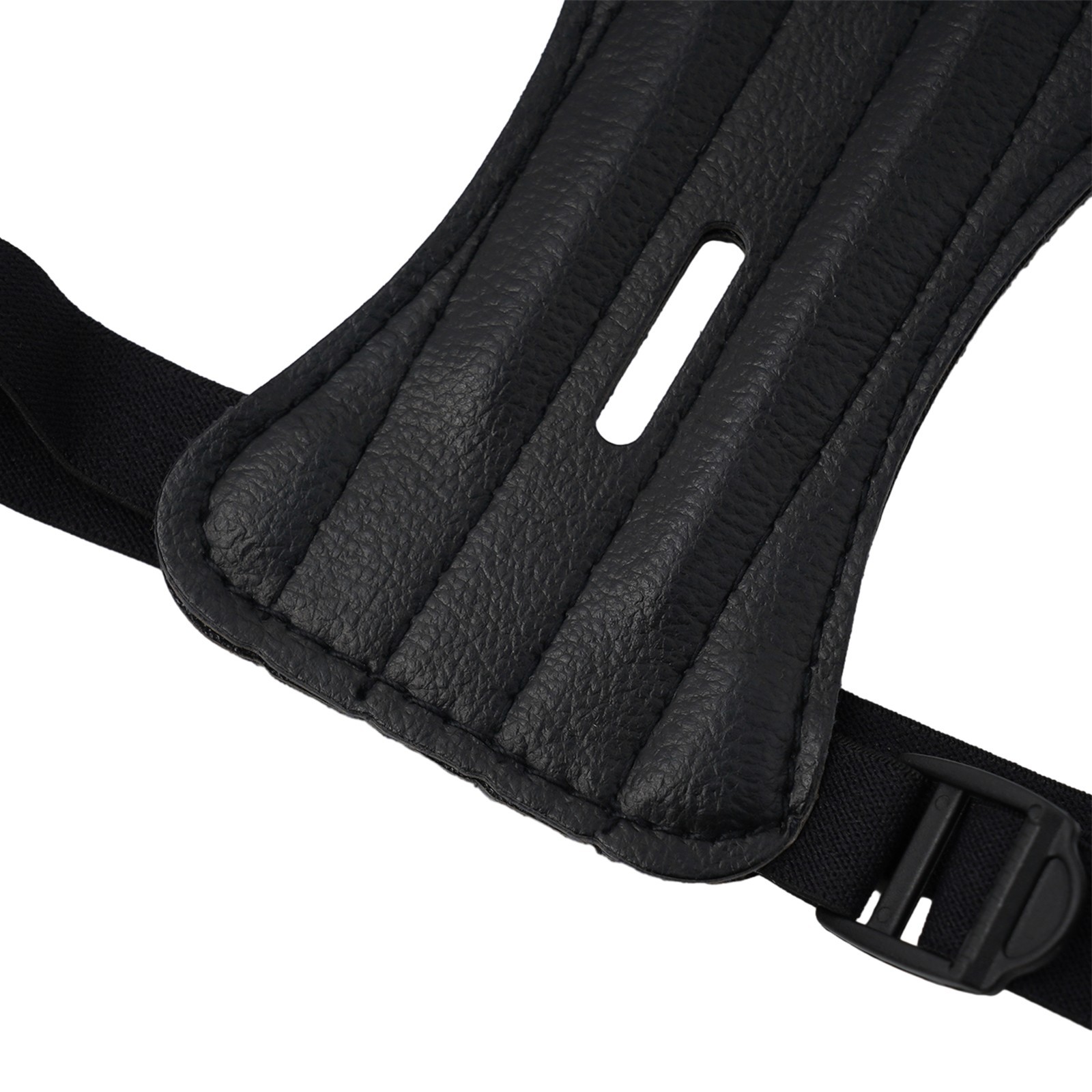 Extended Leather Guard for Bow Gear Practical Hole Design for Efficiency