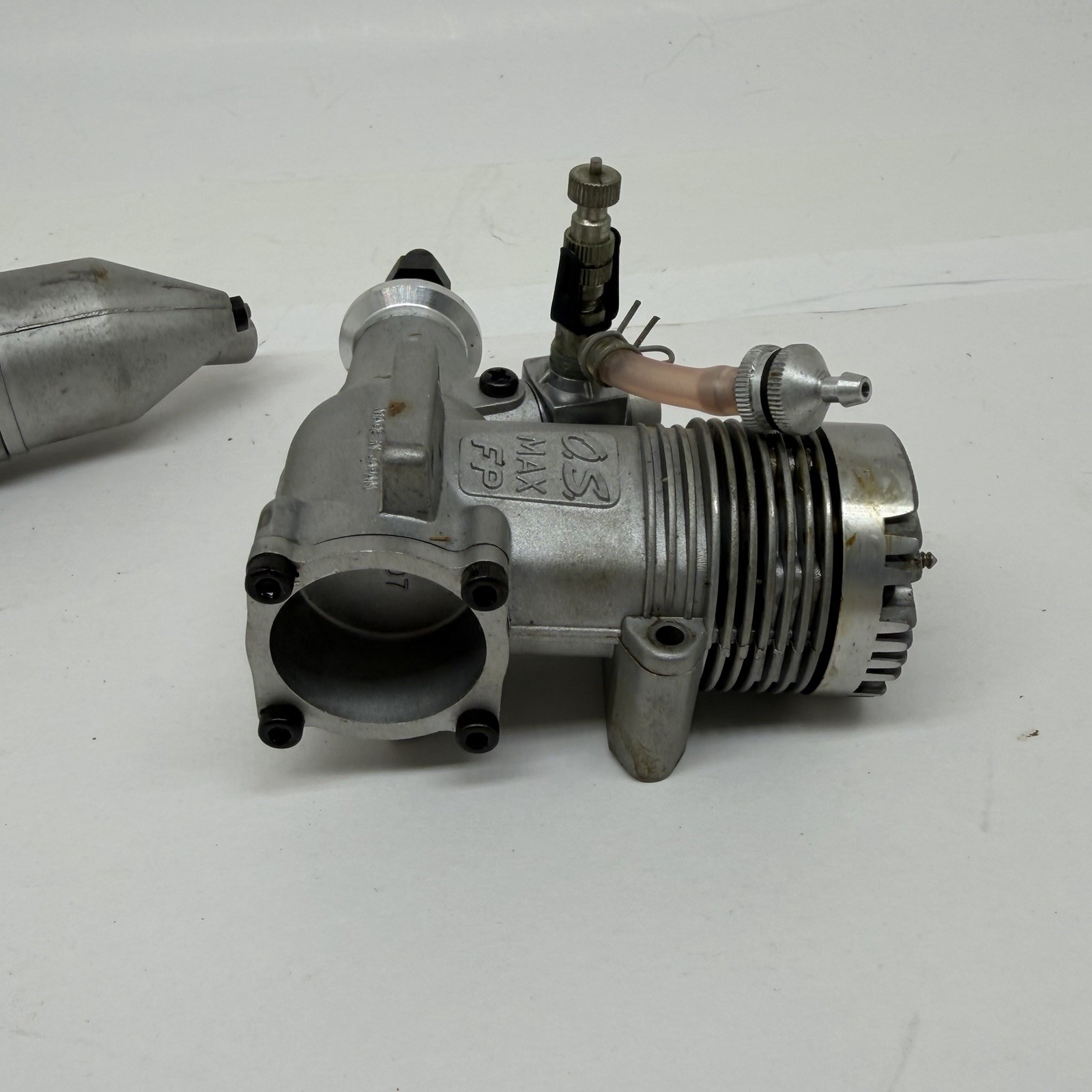 OS Max FP 40 RC Airplane Engine w/ E3030 Muffler Untested Sold As Is