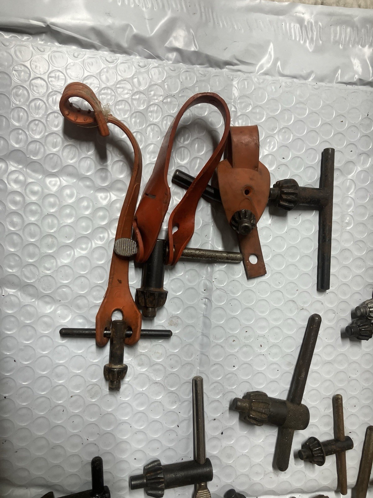 Hand Drill Chuck Key, Various Sizes - Assorted Lot of 38